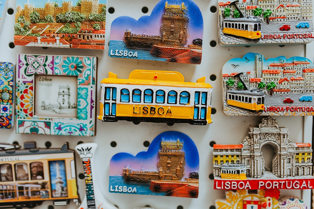 Winkelstraten van Lissabon